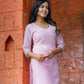 Chand Gulab Hand Embroidered Chanderi Kurta