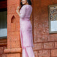 Chand Gulab Hand Embroidered Chanderi Kurta