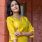 Suhani Chanderi Silk Kurta with Delicate Embellishments