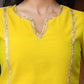 Suhani Chanderi Silk Kurta with Delicate Embellishments