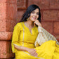 Suhani Chanderi Silk Kurta with Delicate Embellishments