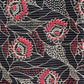 Floral Black Kantha with Maroon Kantha Bottom and Georgette Dupatta