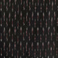 Black Ikat Cotton Suit Set with Off-White Bottom and Chanderi Dupatta