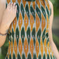 Smart Sleeveles Embellished Cotton IKat Kurti - Pant Optional