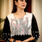 Staight Cut Cotton Handloom Kurta With Intricate  Hand Painted Madhubani Yoke