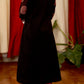 A - Line Cotton Ajrakh Kurta with Ajrakh Applique Work in the central Panel