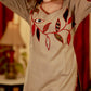 Straight Cut Cotton Handloom Kurta with Exclusive Ikat Applique Work