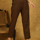 Smart Cotton Brown Trouser