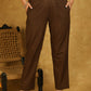 Smart Cotton Brown Trouser