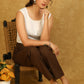 Smart Cotton Brown Trouser