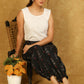 Classy Cotton Black Ikat Joggers