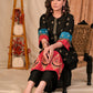 Beautiful Straight Cut Cotton Silk Kurta with Overall Embroidery - Pant Optional
