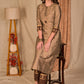 Exclusive Gold Cotton Silk Kurta with Beautiful Embroidery Front and Sleeves - Pant Optional