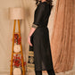 Trendy Straight Cut Black Cotton Silk Kurta with Embroidered Hem - Pant Optional