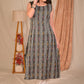 Beautiful A Line Sleeveless Black Cotton Ikat Kurta - Pant Optional