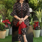 Beautiful Cotton Black Ajrakh Tunic
