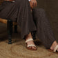 Trendy Striped Ajrakh Palazzo Pant