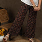 Beautiful Black Ajrakh wide leg palazzo pant