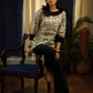 Madhubani printed exclusive cotton dupion top
