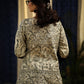 Madhubani printed exclusive cotton dupion top