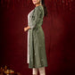 “Stylish cotton sleeveless kurta with pant n jacket optional