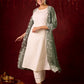 “Stylish cotton sleeveless kurta with pant n jacket optional