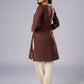 Trendy Brown Cotton Ajrakh Combination Tunic Pant Additional