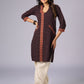 Elegant Black Cotton Ajrakh Tunic Pant Additional