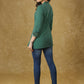 Green Line Ikat Top with Sequence Highlighted