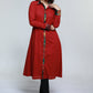 Maroon Cotton Shirt Styled Patch Work Kurta-Pant Optional