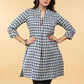 Smart Pure Cotton Checks Tunic