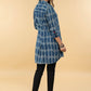 Easy to pair Cotton Indigo Shirt Tunic