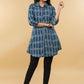 Easy to pair Cotton Indigo Shirt Tunic