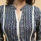 Casual Viscos Printed A-Line Tunic