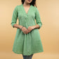 Pista Cotton Pearl Embellished Tunic - Pant Optional