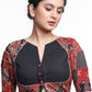 Smart Ajrakh Patch Work Blouse
