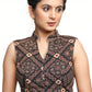 Smart Ajrakh Sleeveless Cotton Blouse