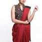 Smart Ajrakh Sleeveless Cotton Blouse