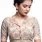 Exclusive Madhubani printed cotton blouse - Plain Saree Optional