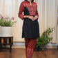 Elegant Designer Cotton Ajrakh Combination Tunic