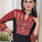 Elegant Designer Cotton Ajrakh Combination Tunic