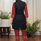 Elegant Designer Cotton Ajrakh Combination Tunic
