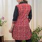 Trendy Cotton Animal Ajrakh and Ikat Combination Tunic