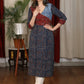 Exclusive Hand Block Printed Natural Color Ajrakh Combination Kurta