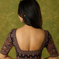 Artfully crafted cotton blouse with rich Ajrakh fabric accents.