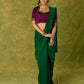 Stylish purple khun blouse blending rich culture with modern flair.
