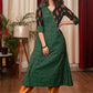 Stylish and Unique Cotton Ikat Combination Kurta