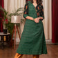 Stylish and Unique Cotton Ikat Combination Kurta