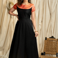 Festive Black  Cotton Silk  Gown with exclusive Banarasi Collar and Sleeves