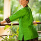 Exclusive hand painted madhubani cotton top & optional coordinated ikat pant